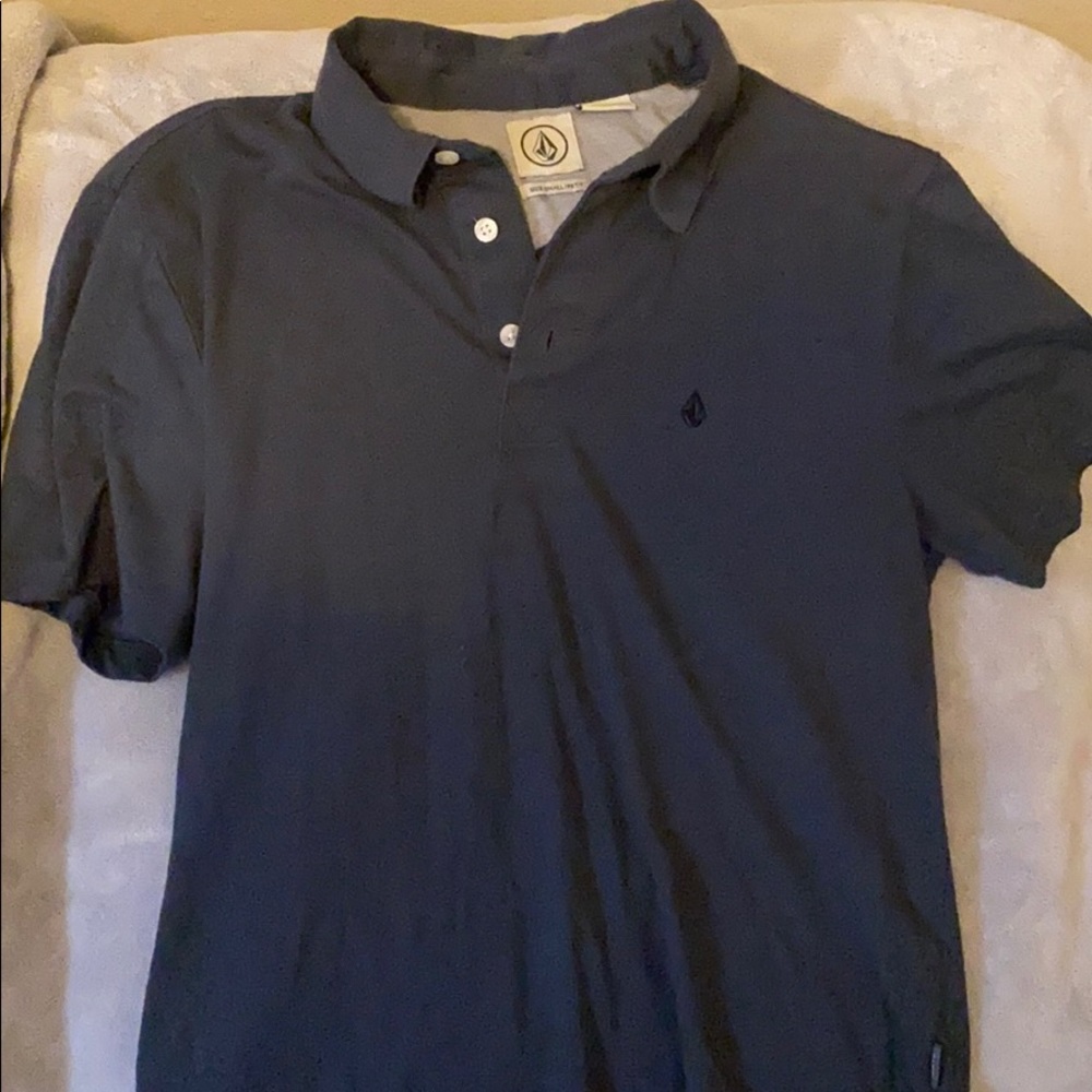 Two Volcom Men Shirts
